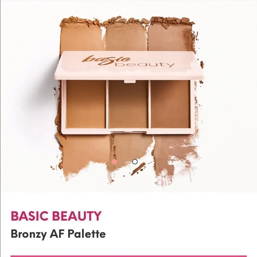 BASIC BEAUTY Bronzy AF Palette NEW Ipsy bag